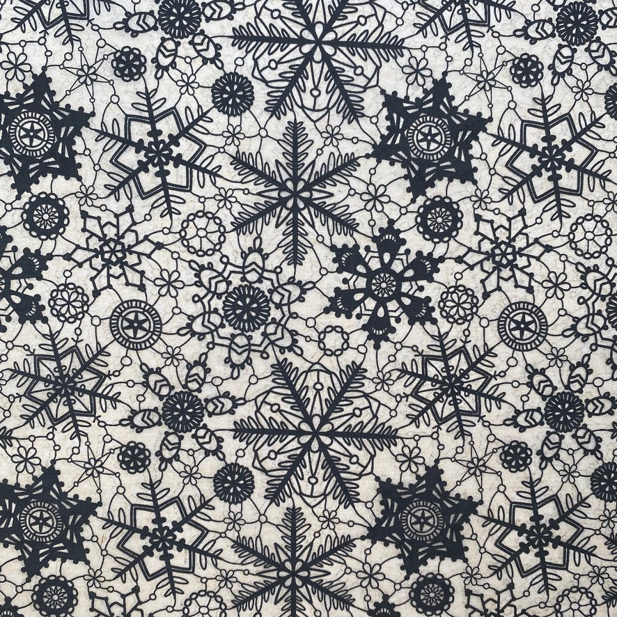 Snowflake Lace Underglaze Transfer