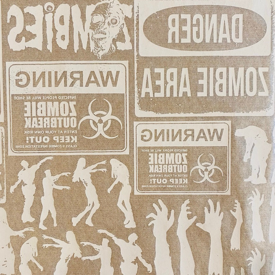 Zombies Underglaze Transfer