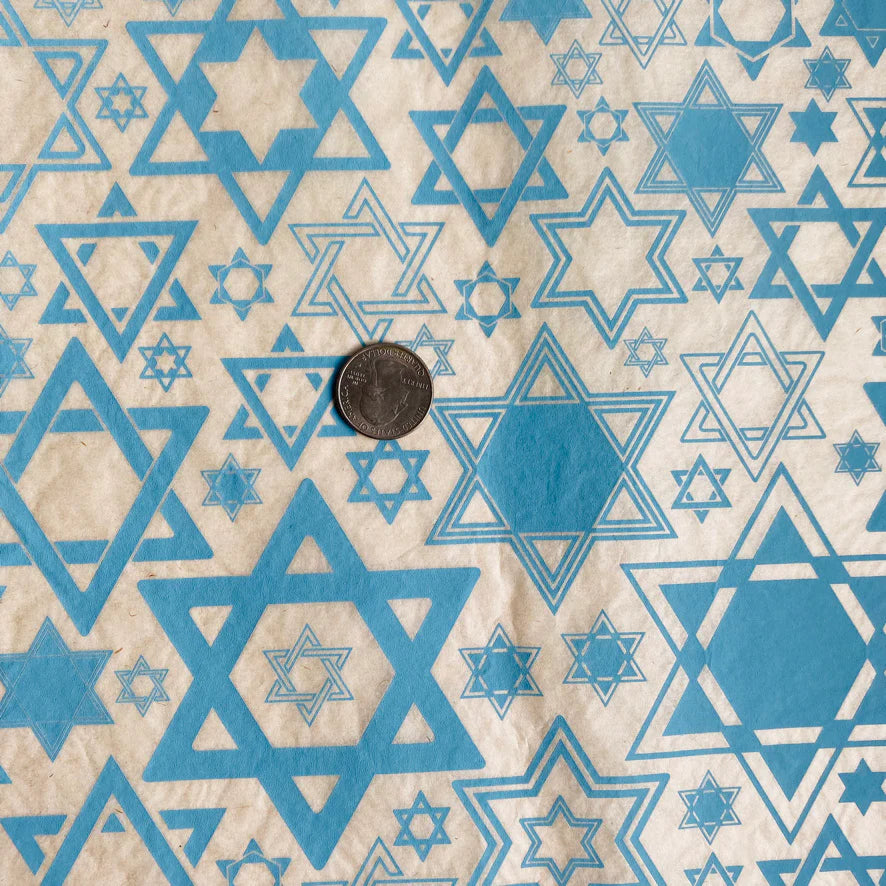 Star of David Underglaze Transfer