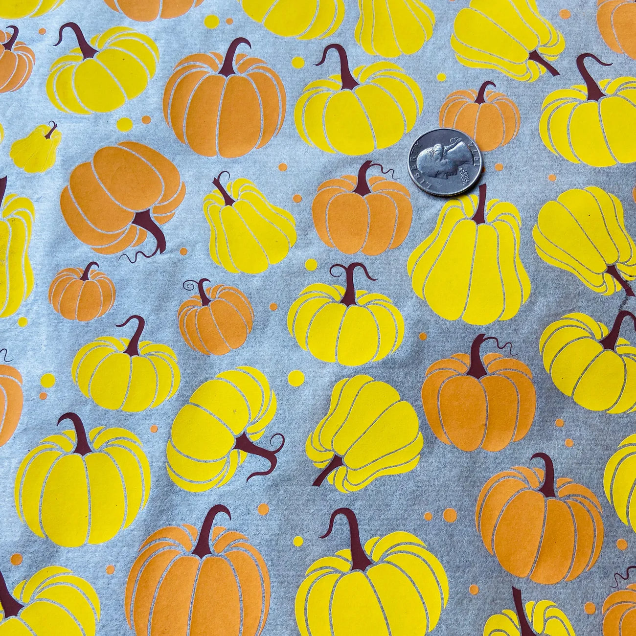 Pumpkins Underglaze Transfer