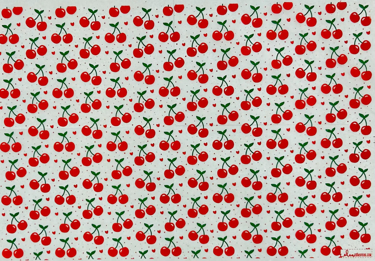 Cherries Underglaze Transfer