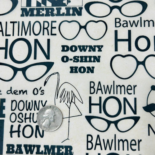 Baltimore Hon Underglaze Transfer