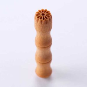 SMR-088 Daisy Outline Mini Round - 1 cm Stamp