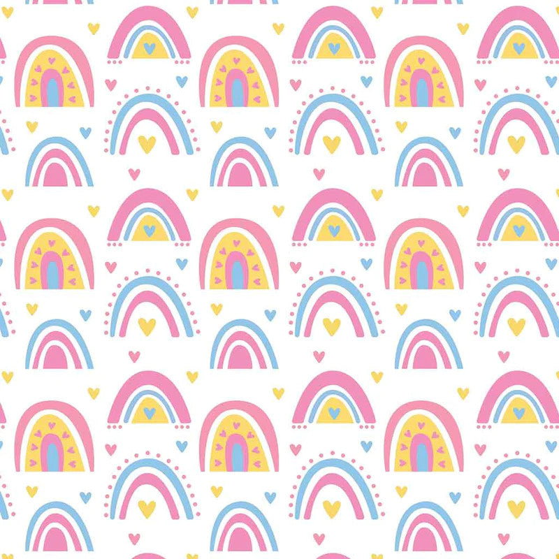 Rainbow Underglaze Transfer