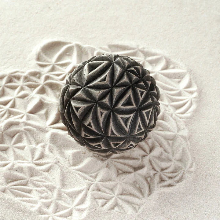 TS-21 Triangles Texture Sphere