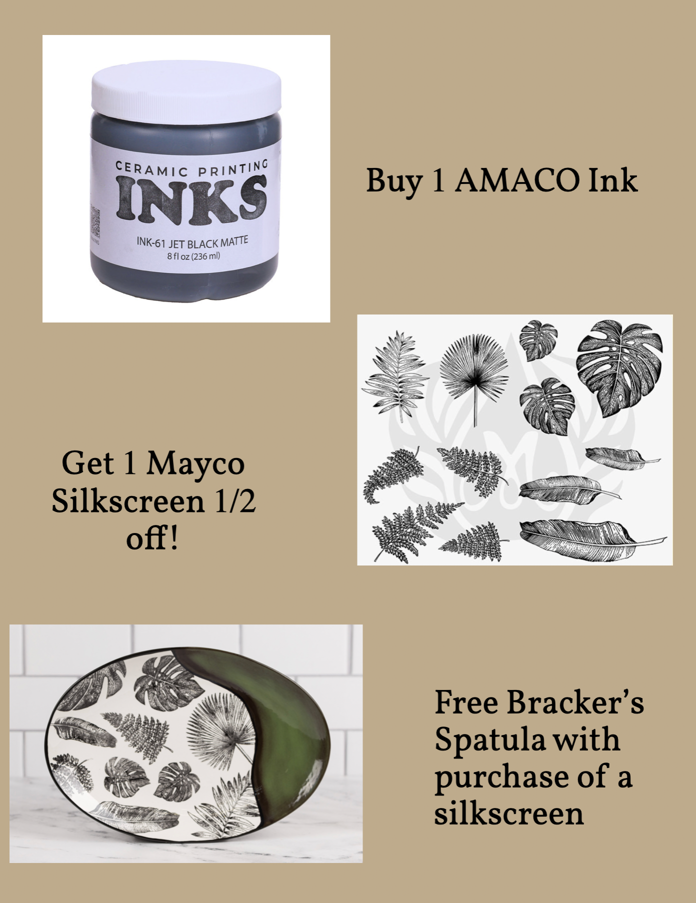 New Mayco Silkscreens