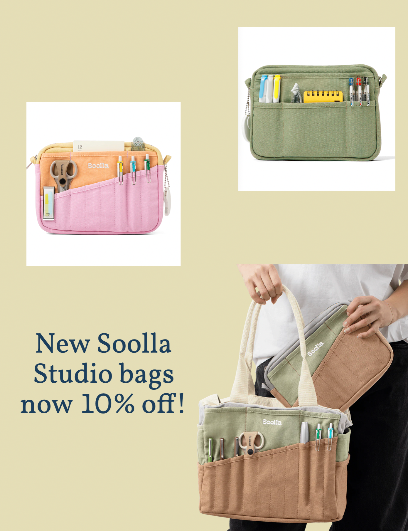 Soolla Studio Bags