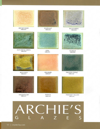 Archie's Glazes