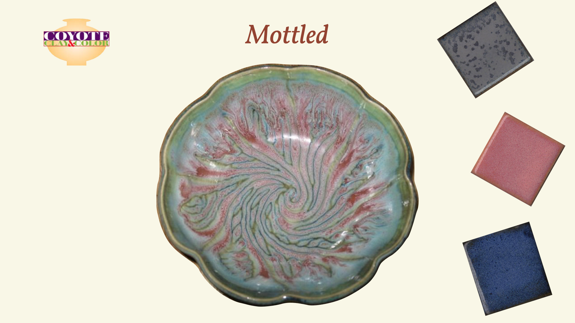 Coyote Mottled Glazes