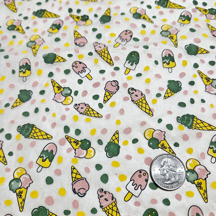 Ice Cream Cone Underglaze Transfer