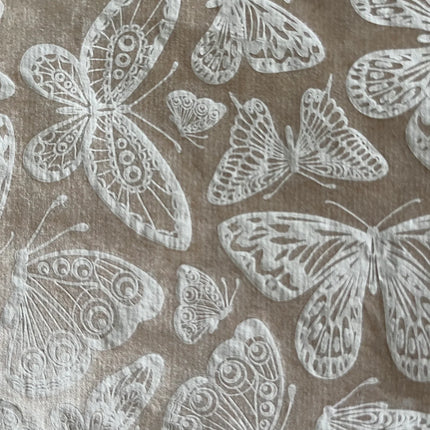 Butterflies in Flight Underglaze Transfer