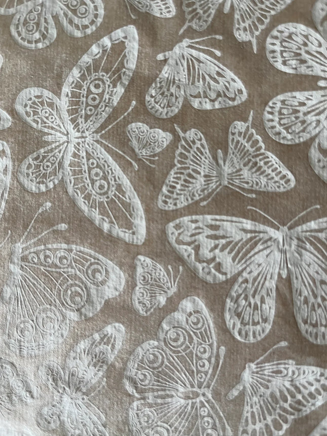 Butterflies in Flight Underglaze Transfer