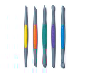 Clay Finishing Tools, set of 5