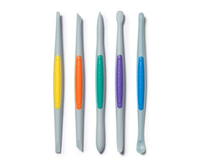 Clay Finishing Tools, set of 5