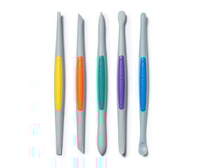 Clay Finishing Tools, set of 5