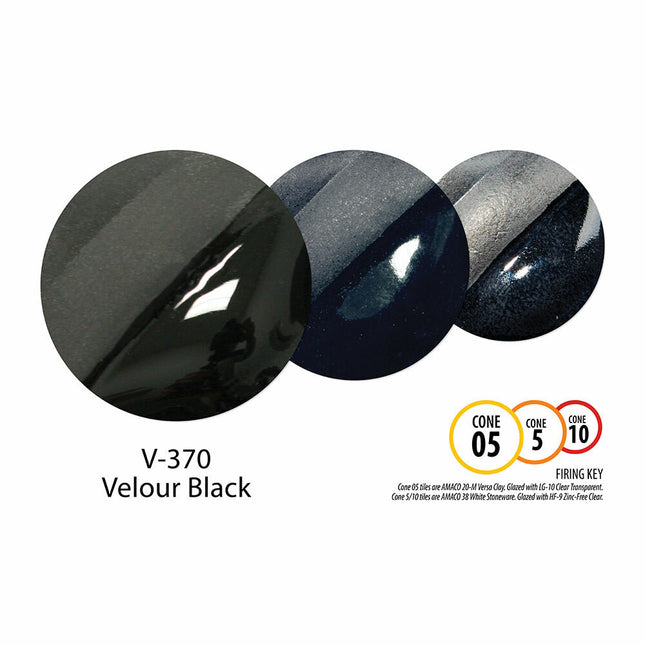 V-370 Velour Black