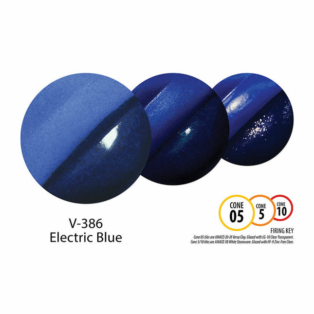 V-386 Electric Blue