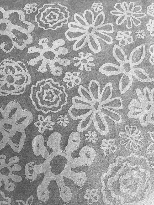 Ink Flower Underglaze Transfer