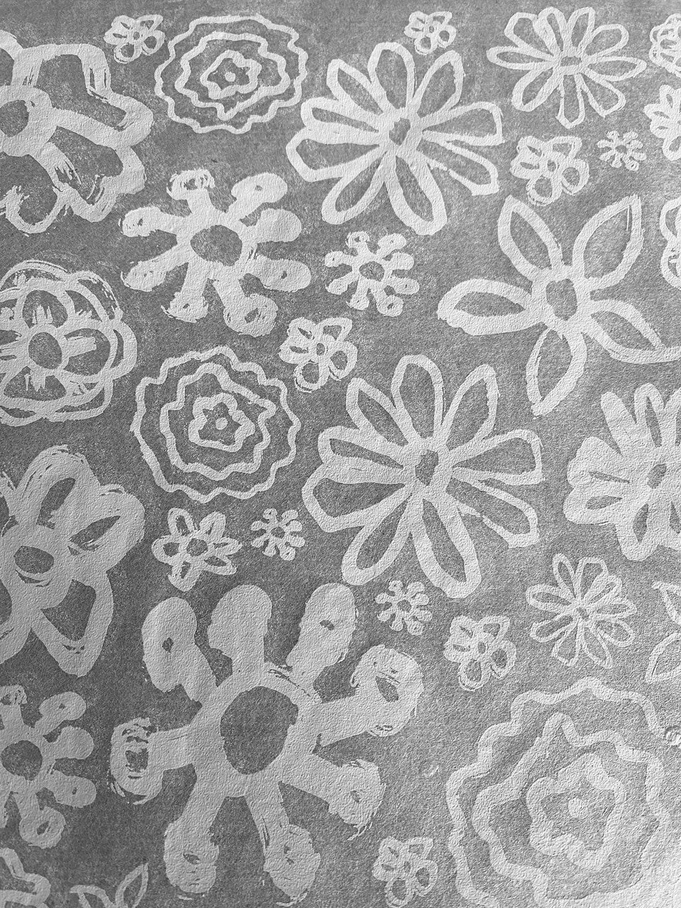 Ink Flower Underglaze Transfer