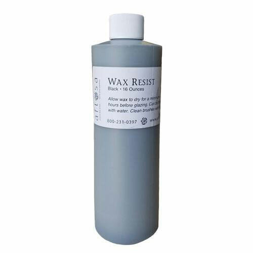 16 ounce black wax resist from AFTOSA