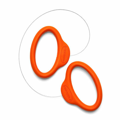 Short cut-off wire - with orange handles