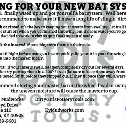 Dirty Girls Round Bat System