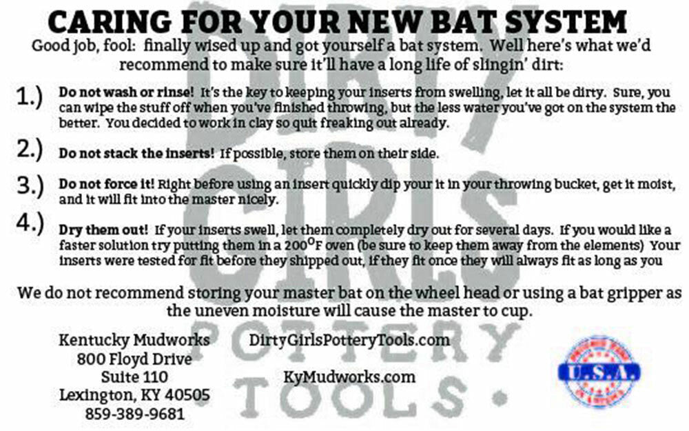 Dirty Girls Round Bat System