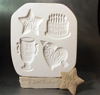 Celebration Doodads Sprig Molds 3721