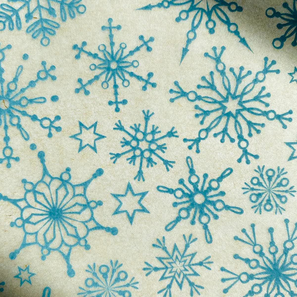 Snowflakes Underglaze Transfer