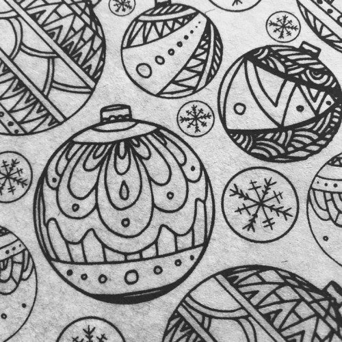 Ornaments Underglaze Transfer