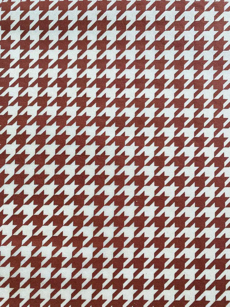 Houndstooth Underglaze Transfer