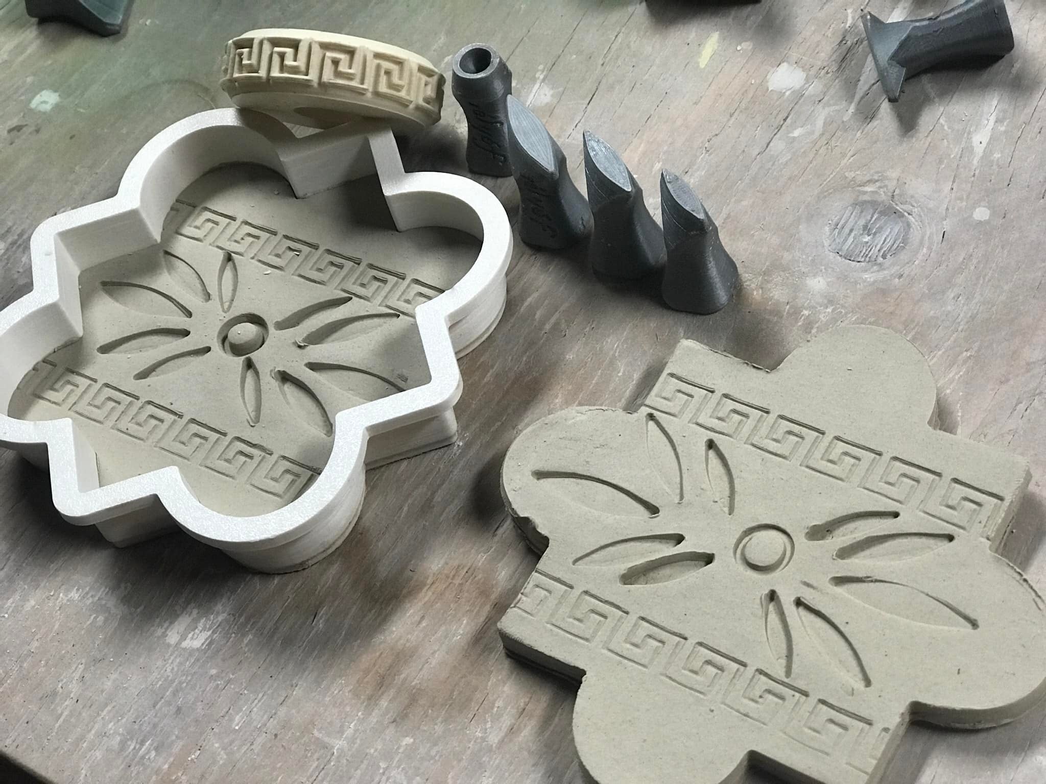 Flower Puzzle set 02 outline