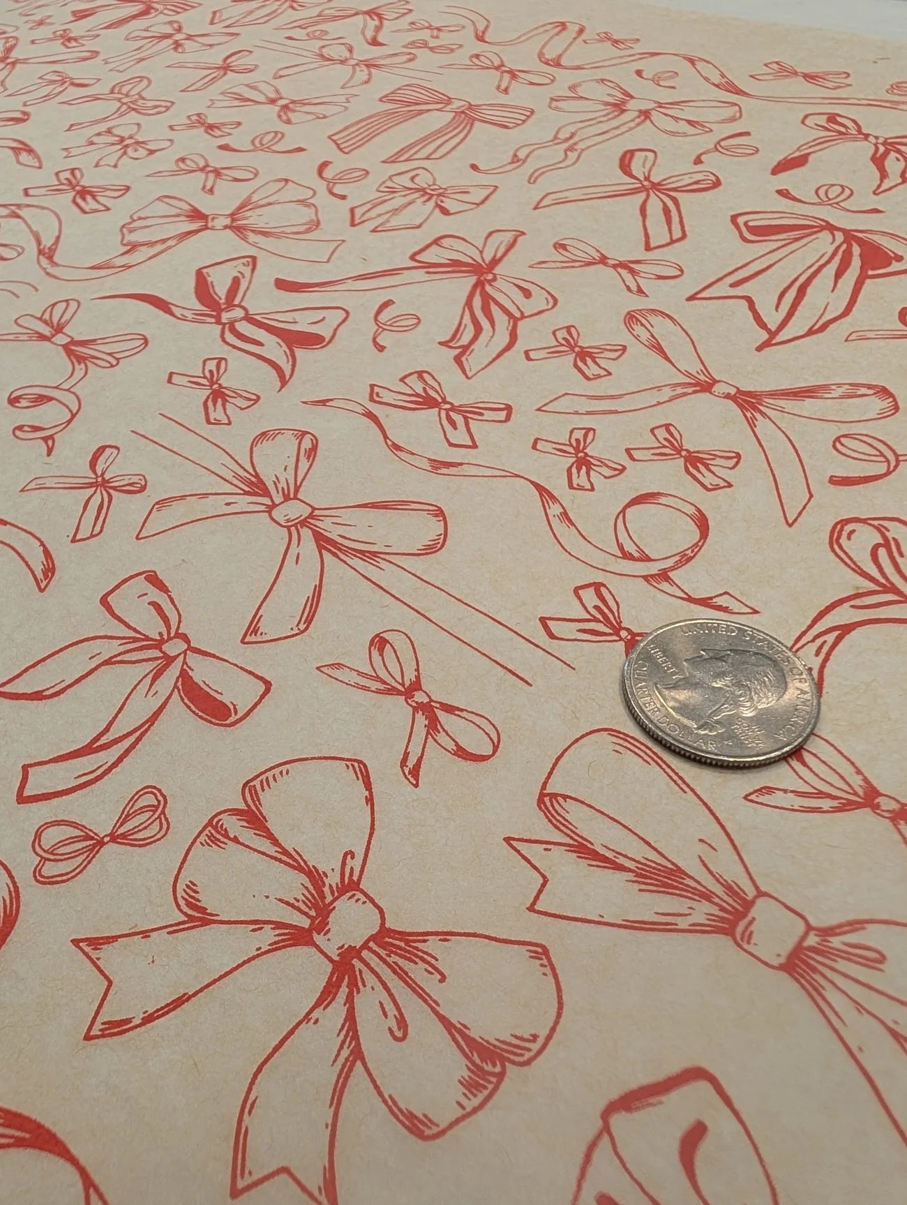 Bows Underglaze Transfer