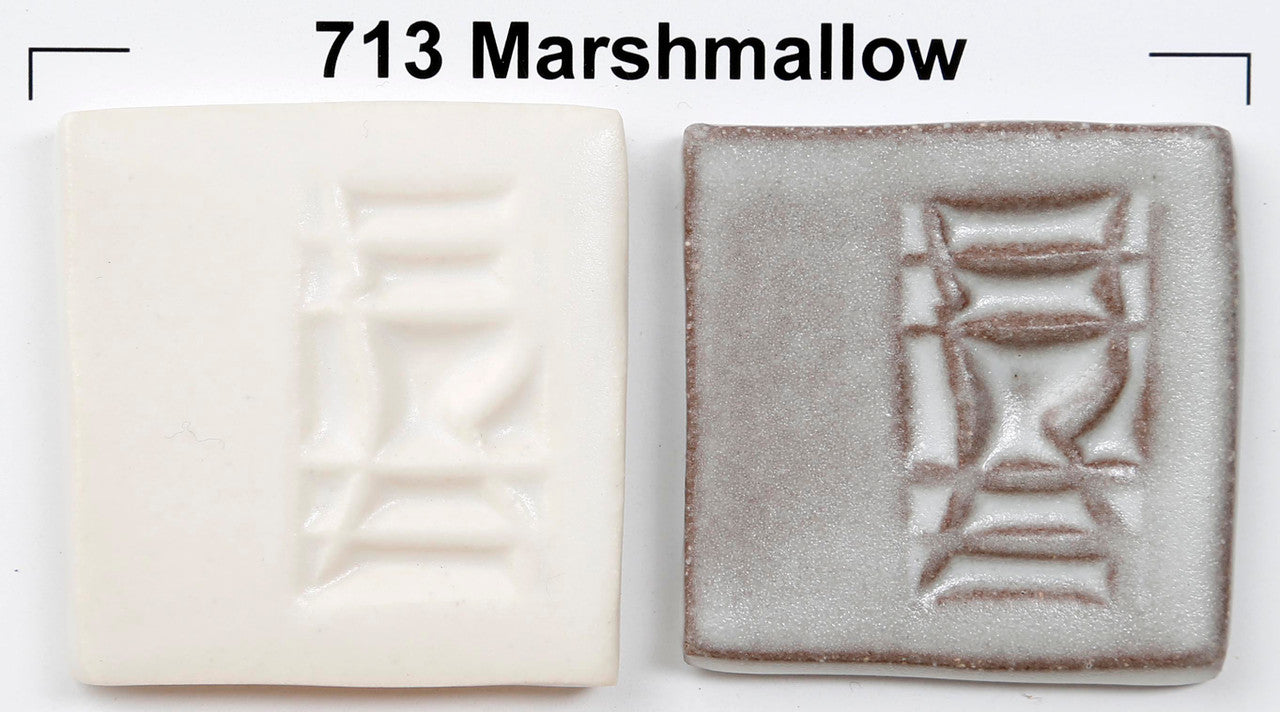 Over light clay (left) and dark clay (right)