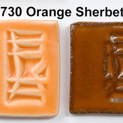 Over light clay (left) and dark clay (right)