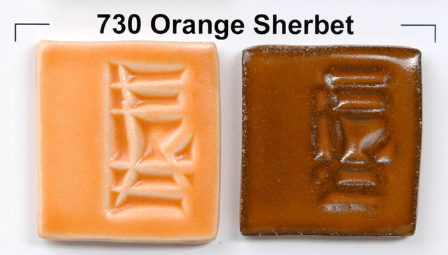 Over light clay (left) and dark clay (right)