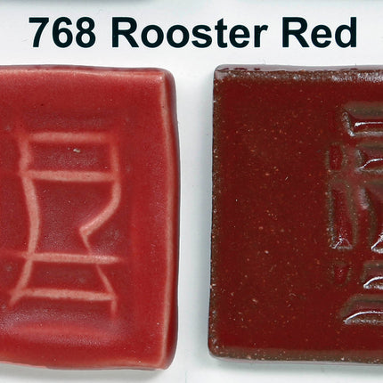 Over light clay (left) and dark clay (right)