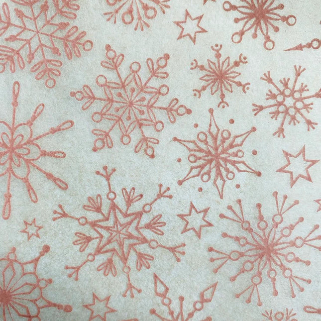 Snowflakes Underglaze Transfer