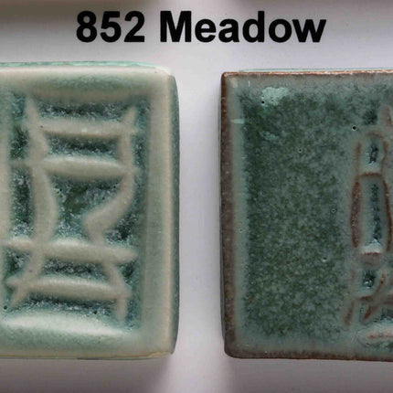 Over light clay (left) and dark clay (right)