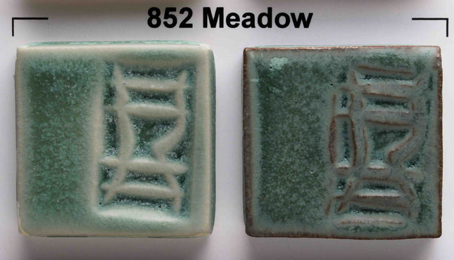 Over light clay (left) and dark clay (right)