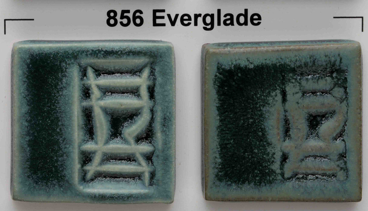 Over light clay (left) and dark clay (right)