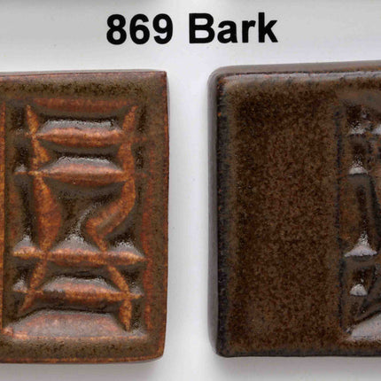 Over light clay (left) and dark clay (right)