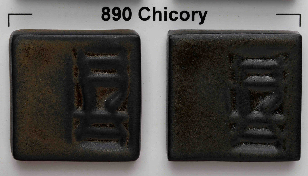 Over light clay (left) and dark clay (right)