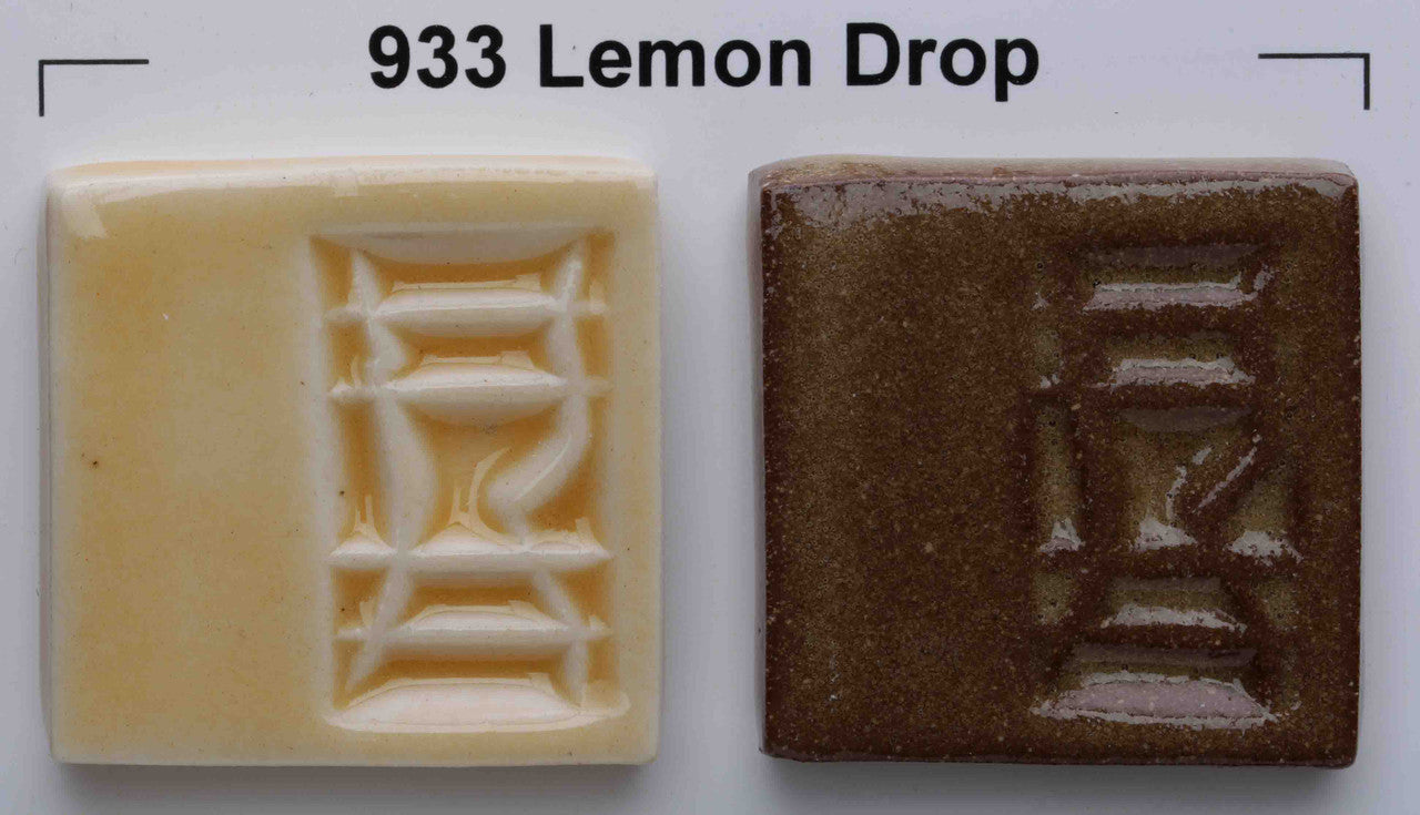 Over light clay (left) and dark clay (right)