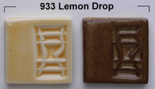 Over light clay (left) and dark clay (right)