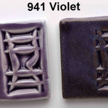 Over light clay (left) and dark clay (right)