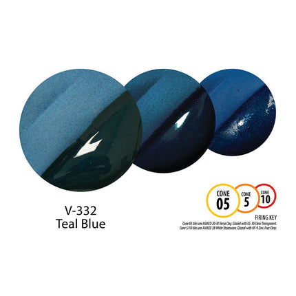 V-332 Teal Blue