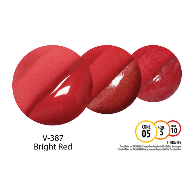 V-387 Bright Red