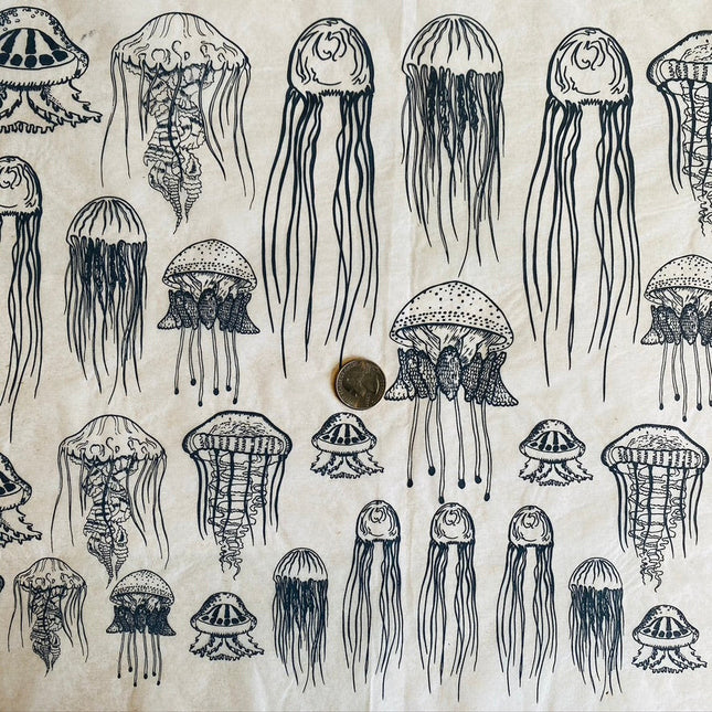 Jellyfish Underglaze Transfer