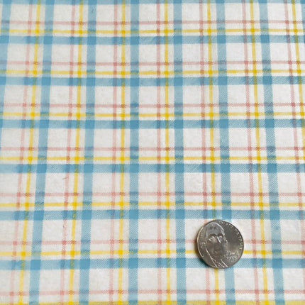 Spring Plaid Underglaze Transfer